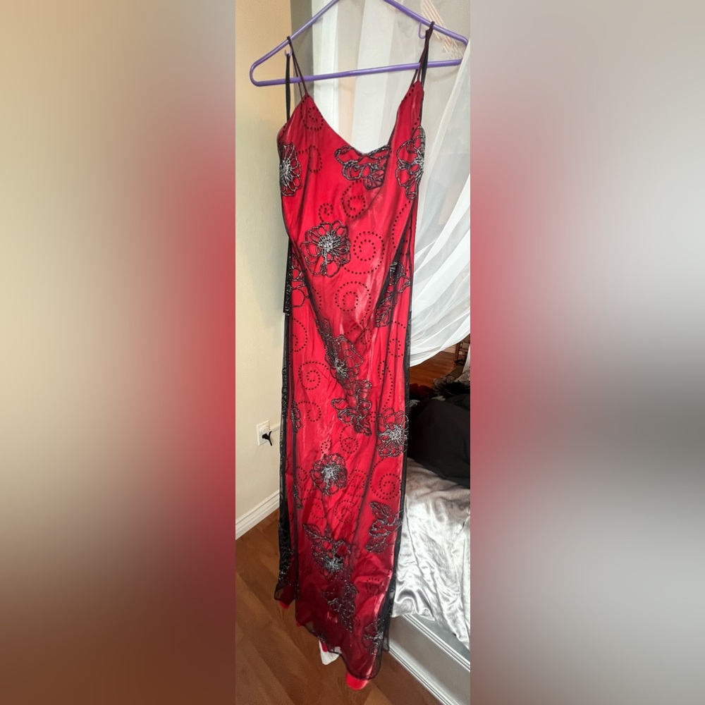 Vintage 90s slip dress